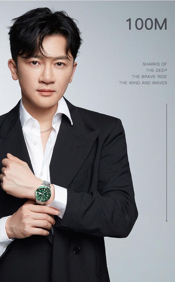 I&W Carnival IW586G 41mm-duoc-ban-tai-NGUYÊN độ đồng hồ (seikomod)