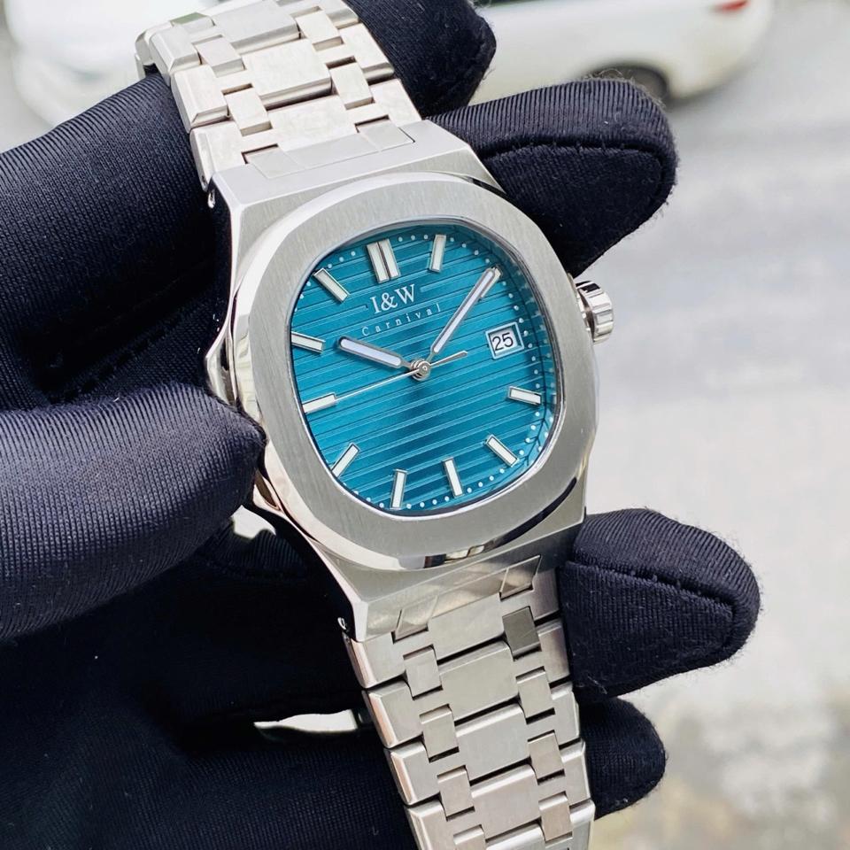 IW Canival IW721G 41mm xanh da trời-duoc-ban-tai-NGUYÊN độ đồng hồ (seikomod)