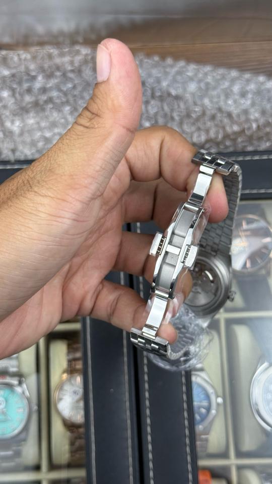 Specht & Shone SP0043A4 dáng Land Dweller 36,5mm mặt đen-duoc-ban-tai-NGUYÊN độ đồng hồ