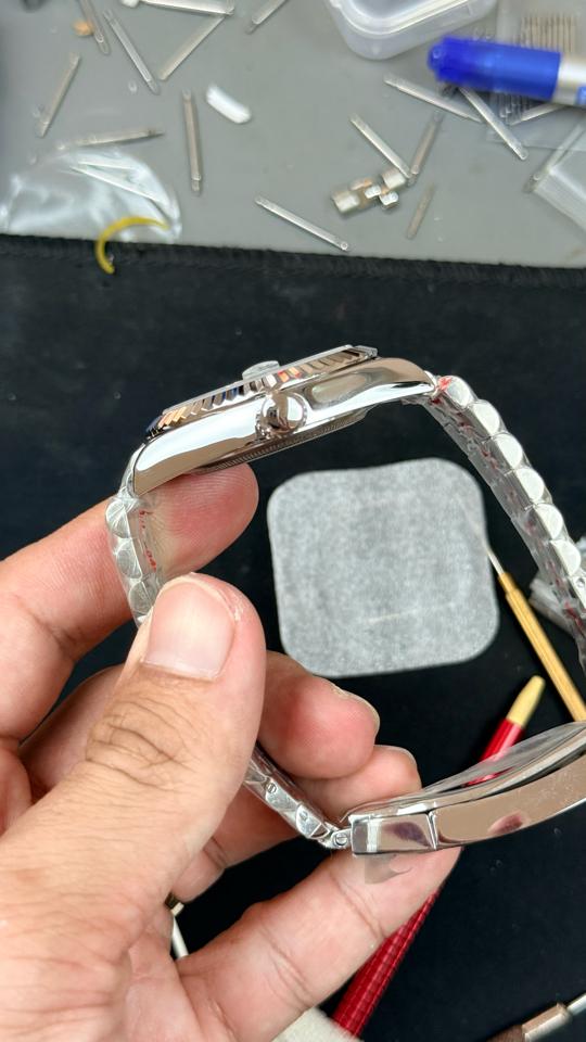 Seikomod DateJust trống đồng Việt Nam cọc số dạ quang 39mm-duoc-ban-tai-NGUYÊN độ đồng hồ (seikomod)