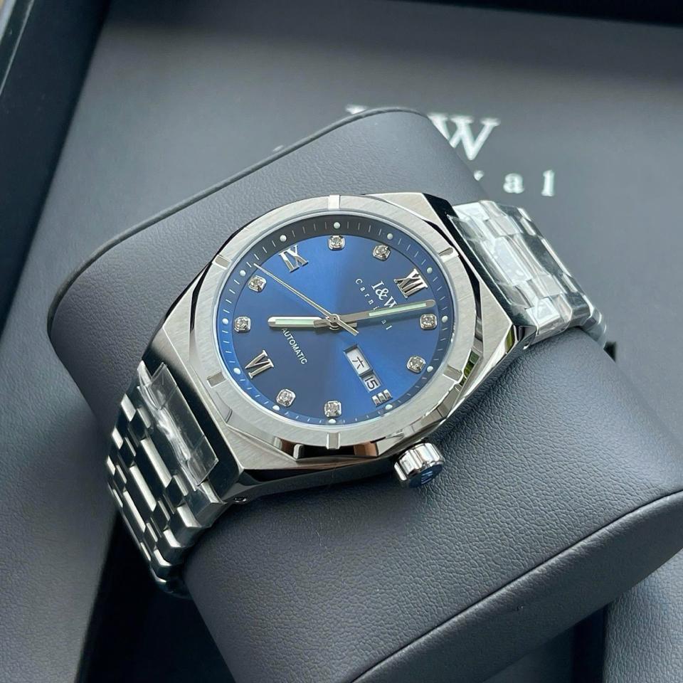 IW CANIVAL - IW751G 41mm xanh dương-duoc-ban-tai-NGUYÊN độ đồng hồ (seikomod)