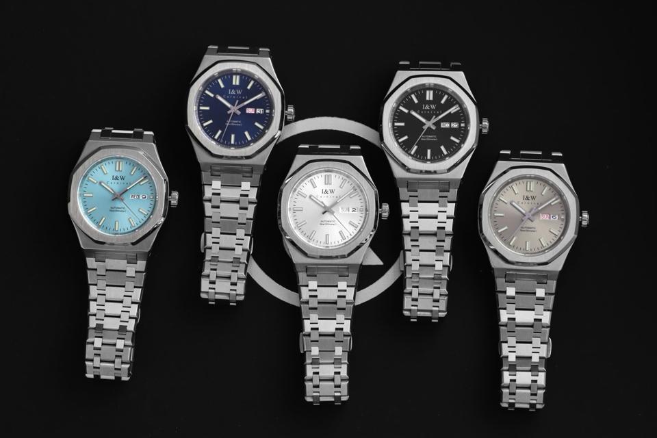 IW CANIVAL -IW5579G 41mm tiffany-duoc-ban-tai-NGUYÊN độ đồng hồ (seikomod)