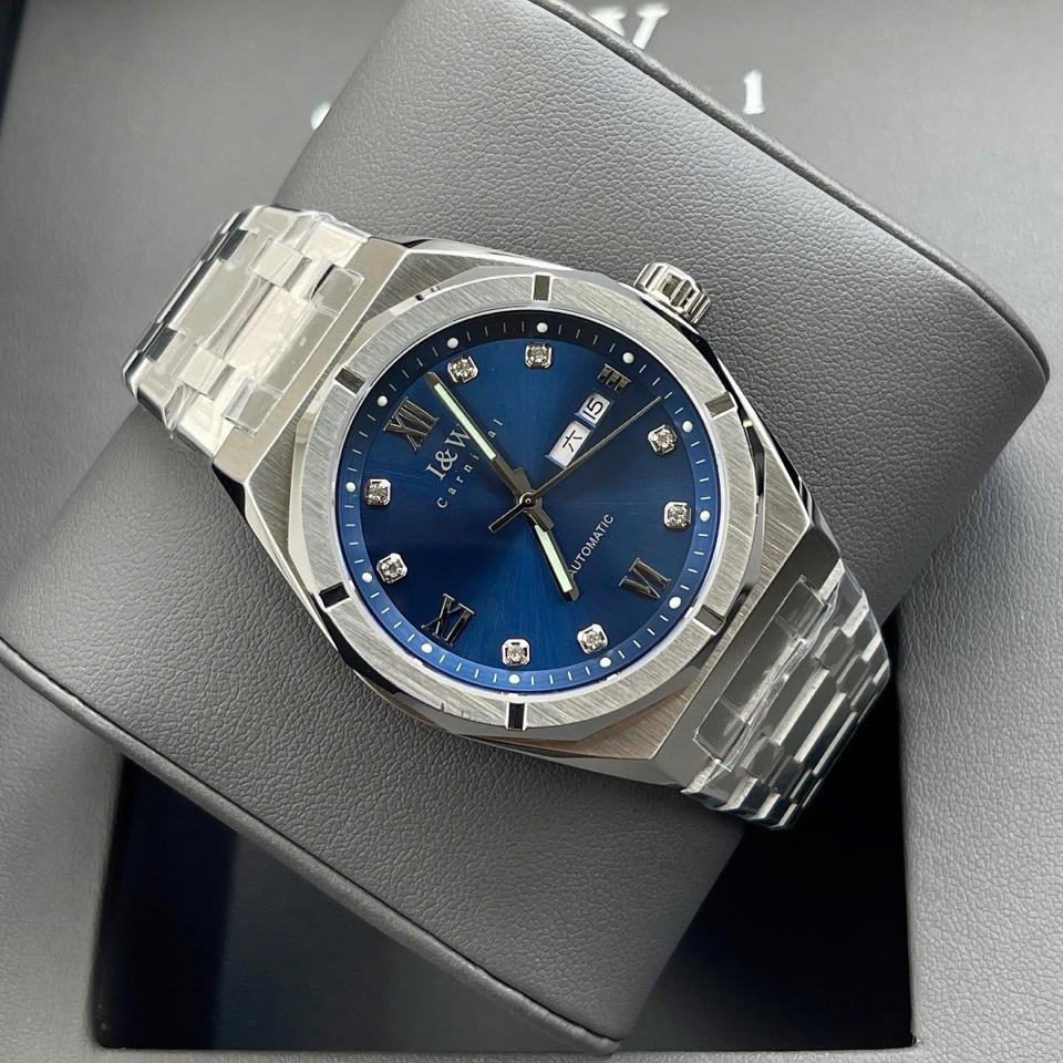 IW CANIVAL - IW751G 41mm xanh dương-duoc-ban-tai-NGUYÊN độ đồng hồ (seikomod)