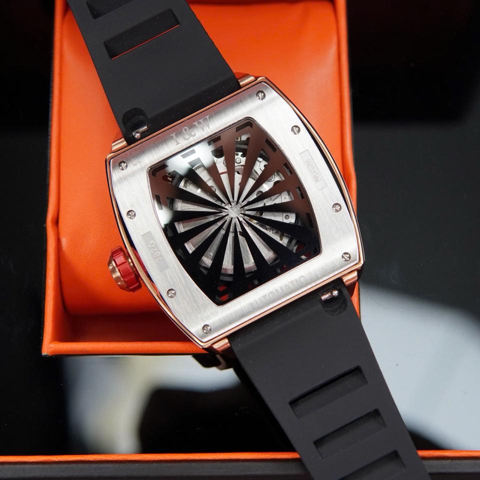 I&W CARNIVAL 787G mặt rồng vàng hồng-duoc-ban-tai-NGUYÊN độ đồng hồ (seikomod)