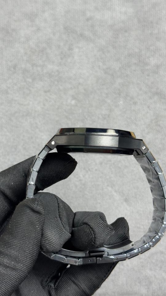 Seikomod AP 41mm full đen lộ tim-duoc-ban-tai-NGUYÊN độ đồng hồ