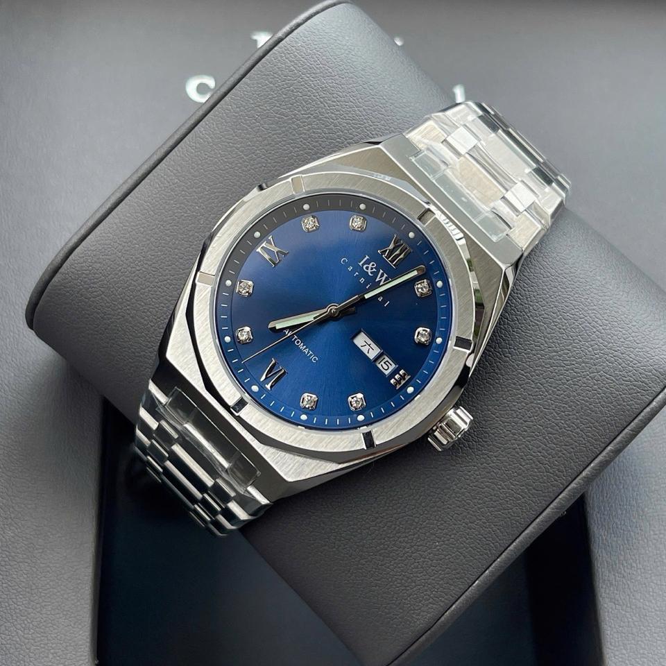 IW CANIVAL - IW751G 41mm xanh dương-duoc-ban-tai-NGUYÊN độ đồng hồ (seikomod)