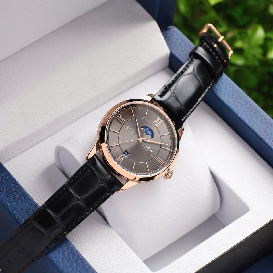 IW CANIVAL - IW528G 41mm dây da đủ màu-duoc-ban-tai-NGUYÊN độ đồng hồ (seikomod)