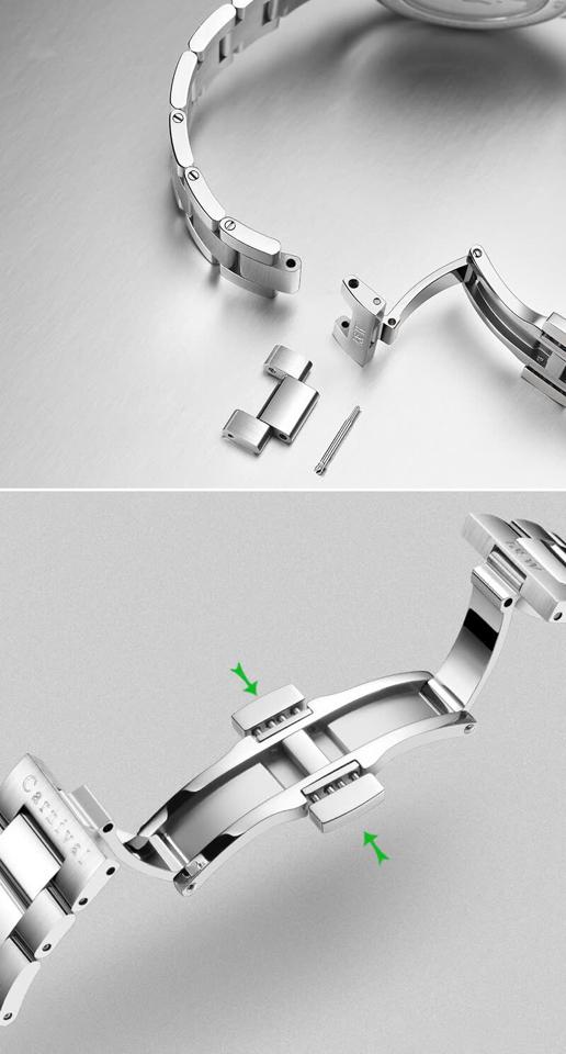 I&W Carnival IW586G 41mm-duoc-ban-tai-NGUYÊN độ đồng hồ (seikomod)