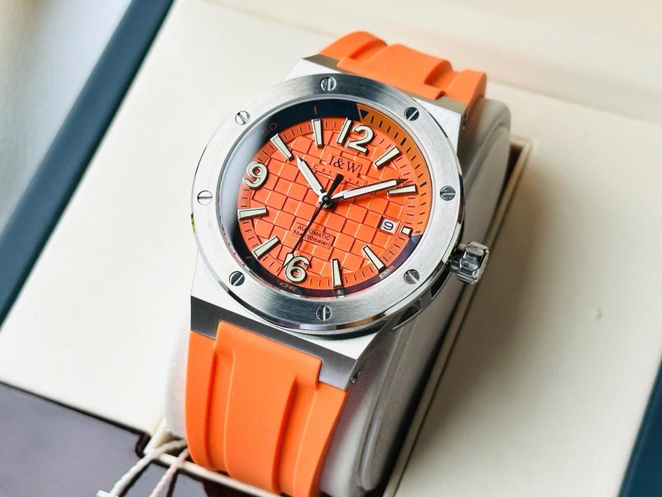 I&W CARNIVAL IW618G 41mm-duoc-ban-tai-NGUYÊN độ đồng hồ (seikomod)
