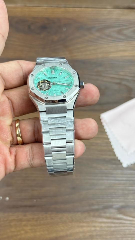 Seikomod AP 37mm lộ tim tiffany-duoc-ban-tai-NGUYÊN độ đồng hồ (seikomod)