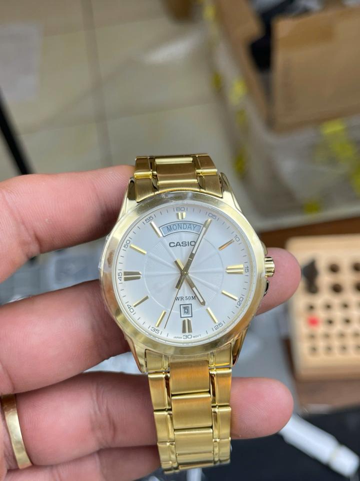 CASIO MTP - 1381GD-7AVDF 38x46mm-duoc-ban-tai-NGUYÊN độ đồng hồ (seikomod)