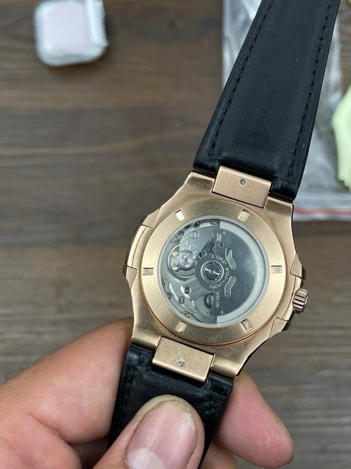 Seikomod Nautilus 39,5mm (đen-vàng hồng)-duoc-ban-tai-NGUYÊN độ đồng hồ (seikomod)
