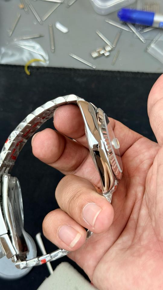 Seikomod DateJust trống đồng Việt Nam cọc số dạ quang 39mm-duoc-ban-tai-NGUYÊN độ đồng hồ (seikomod)