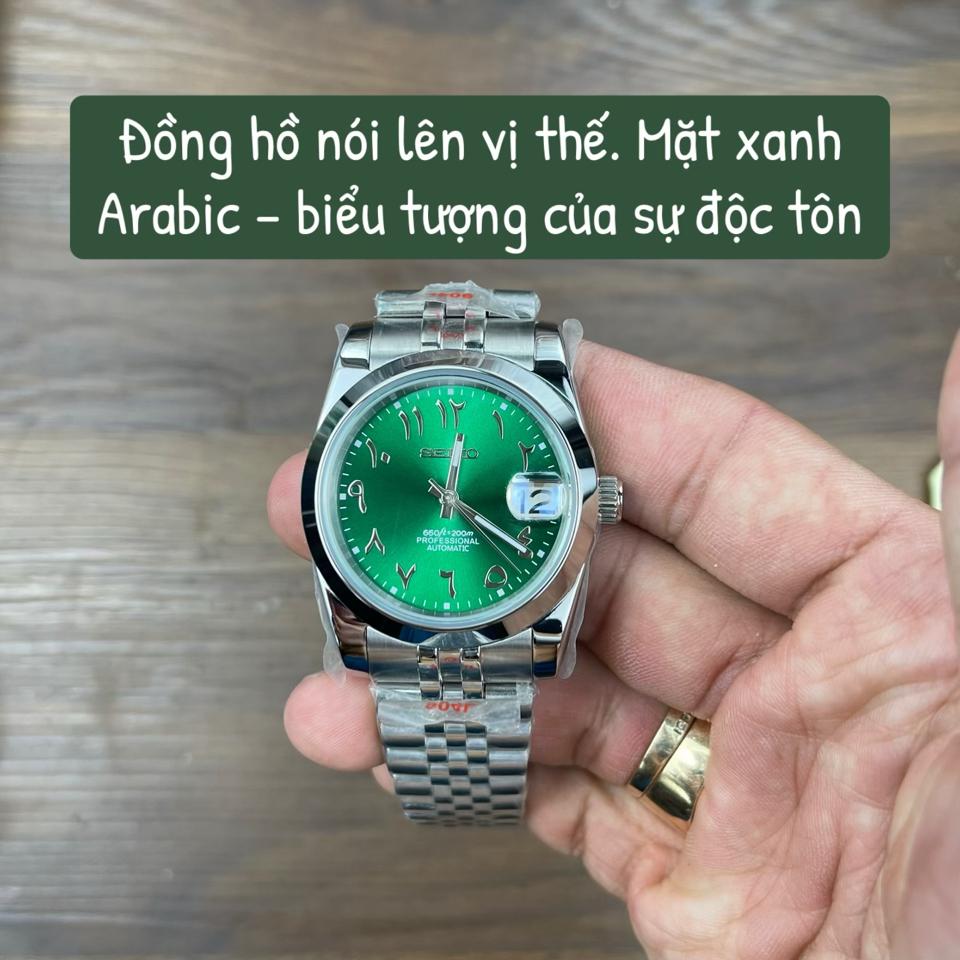 Seikomod Dayjust Arabic (124)-duoc-ban-tai-NGUYÊN độ đồng hồ (seikomod)