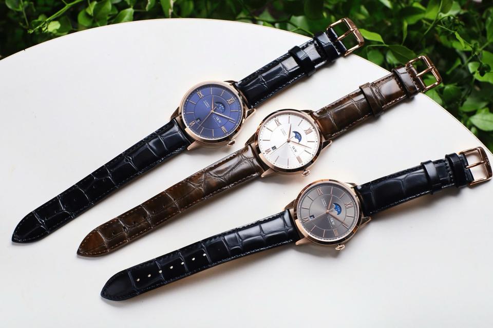 IW CANIVAL - IW528G 41mm dây da đủ màu-duoc-ban-tai-NGUYÊN độ đồng hồ (seikomod)