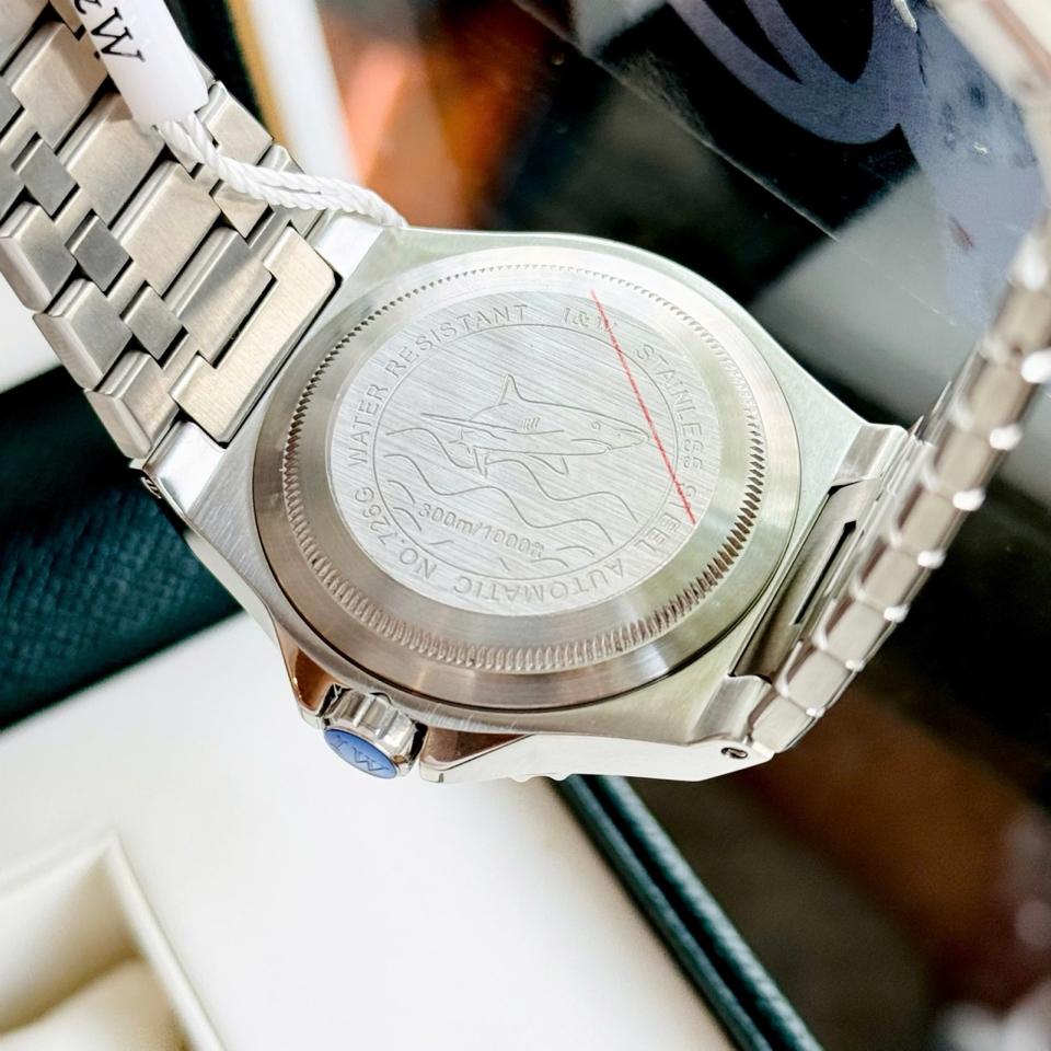 I&W Carnival 726G 41mm Pepsi-duoc-ban-tai-NGUYÊN độ đồng hồ (seikomod)