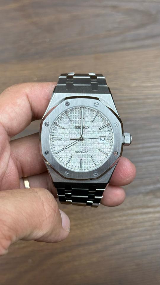 Seikomod AP 41mm trắng-duoc-ban-tai-NGUYÊN độ đồng hồ (seikomod)
