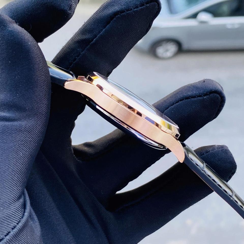 IW CANIVAL - IW525G 41mm trắng vàng hồng-duoc-ban-tai-NGUYÊN độ đồng hồ (seikomod)