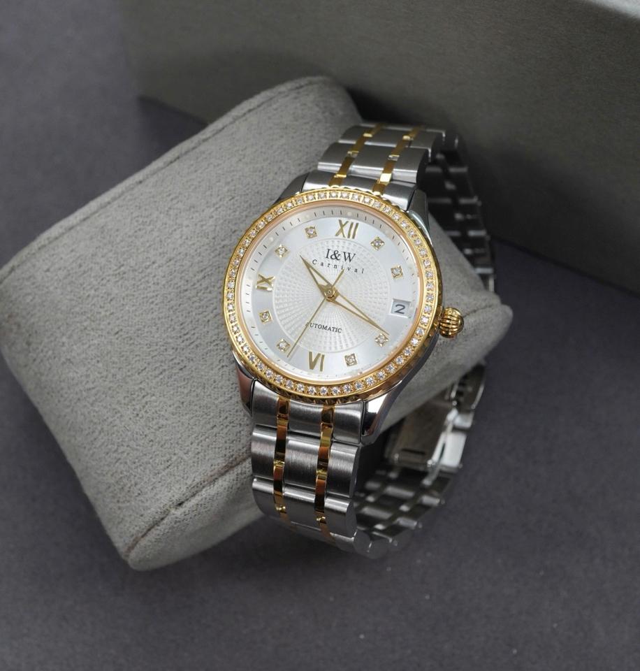I&W Carnival 615L 32mm nữ-duoc-ban-tai-NGUYÊN độ đồng hồ (seikomod)