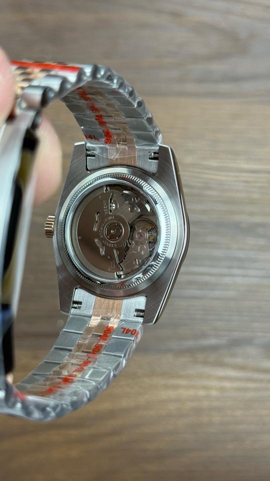 Seikomod DateJust demi vàng hồng xà cừ trắng-duoc-ban-tai-NGUYÊN độ đồng hồ (seikomod)
