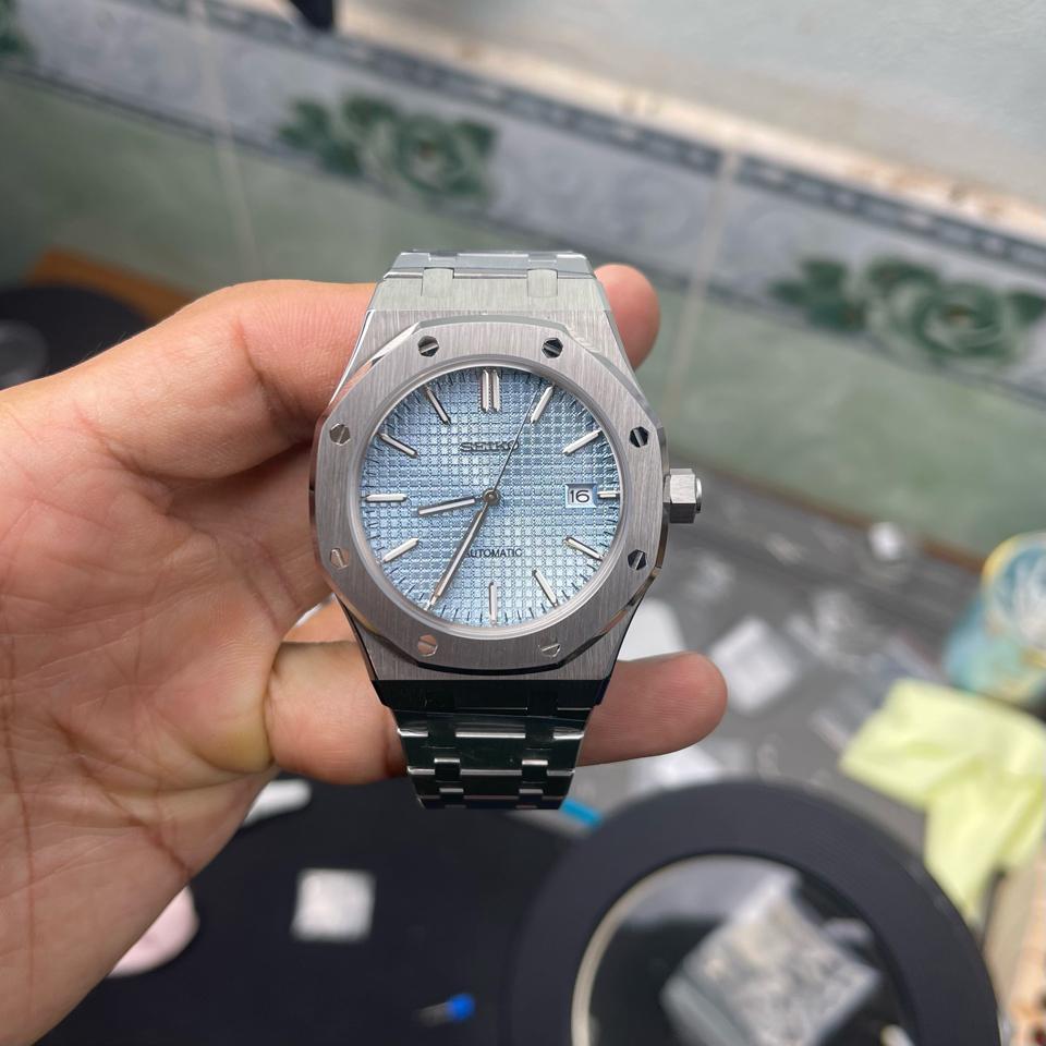 Seikomod AP xanh da trời-duoc-ban-tai-NGUYÊN độ đồng hồ (seikomod)