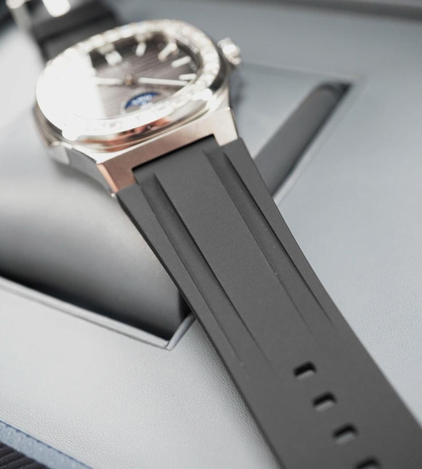 I&W Carnival IW735G mặt xám khói dây cao su-duoc-ban-tai-NGUYÊN độ đồng hồ (seikomod)