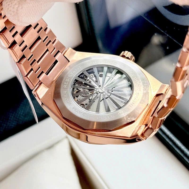 IW CARNIVAL IW751G 41mm vàng hồng mặt trắng-duoc-ban-tai-NGUYÊN độ đồng hồ (seikomod)