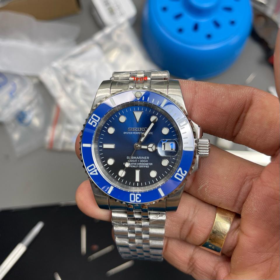 Seikomod Submariner 41mm 130-duoc-ban-tai-NGUYÊN độ đồng hồ (seikomod)
