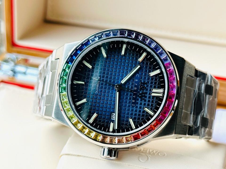 I&W CARNIVAL IW716G 41mm-duoc-ban-tai-NGUYÊN độ đồng hồ (seikomod)