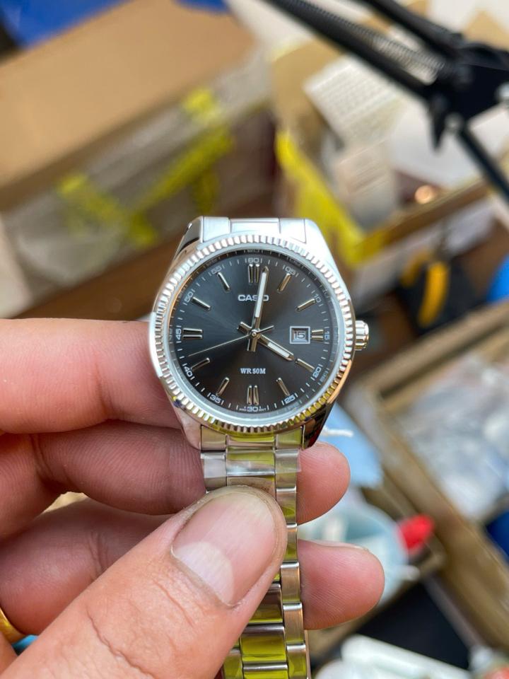 Casio MTP-1302D-1A1VDF 42mm-duoc-ban-tai-NGUYÊN độ đồng hồ (seikomod)