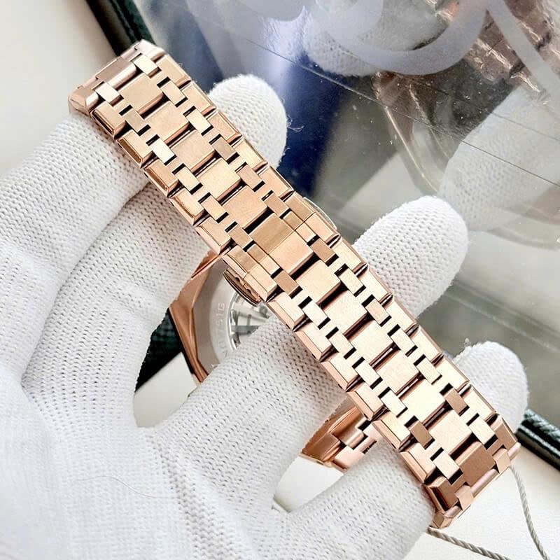 IW CARNIVAL IW751G 41mm vàng hồng mặt trắng-duoc-ban-tai-NGUYÊN độ đồng hồ (seikomod)