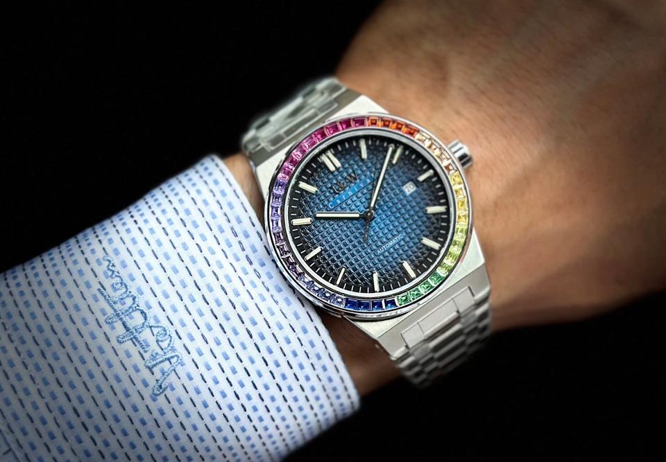 I&W CARNIVAL IW716G 41mm-duoc-ban-tai-NGUYÊN độ đồng hồ (seikomod)