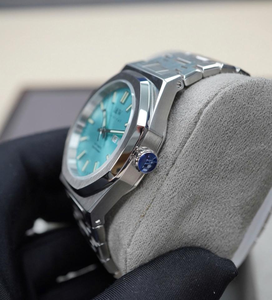 IW CANIVAL -IW5579G 41mm tiffany-duoc-ban-tai-NGUYÊN độ đồng hồ (seikomod)