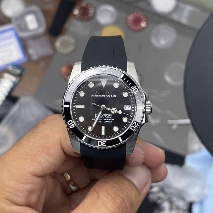 Seikomod Submariner 36mm (123)-duoc-ban-tai-NGUYÊN độ đồng hồ (seikomod)