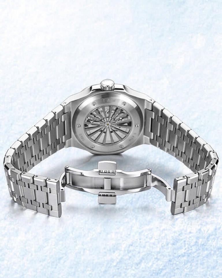 I&W Carnival IW735G xanh Navy-duoc-ban-tai-NGUYÊN độ đồng hồ (seikomod)