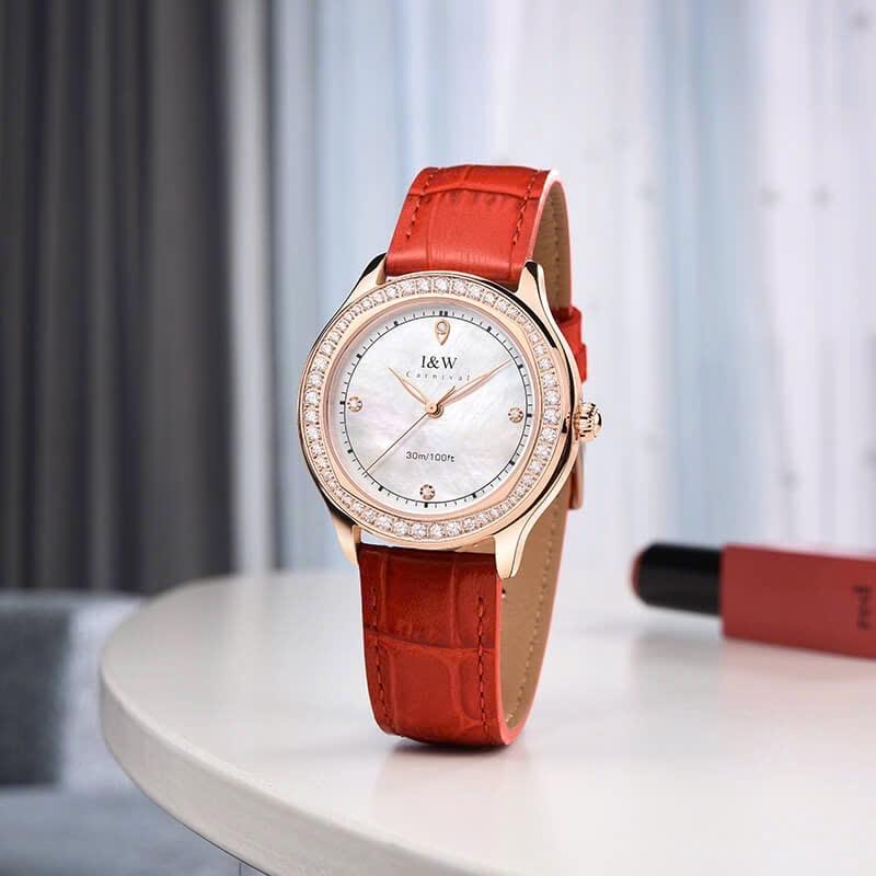 IW CANIVAL - IW593L nữ 35mm-duoc-ban-tai-NGUYÊN độ đồng hồ (seikomod)