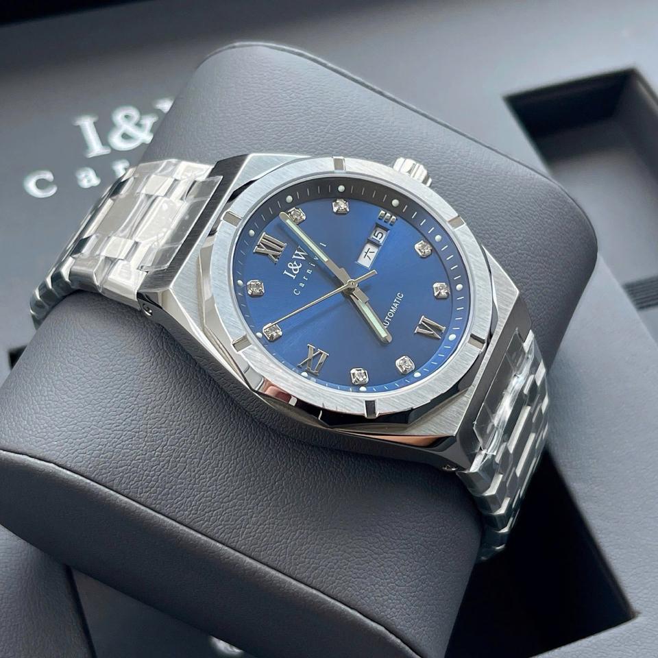 IW CANIVAL - IW751G 41mm xanh dương-duoc-ban-tai-NGUYÊN độ đồng hồ (seikomod)