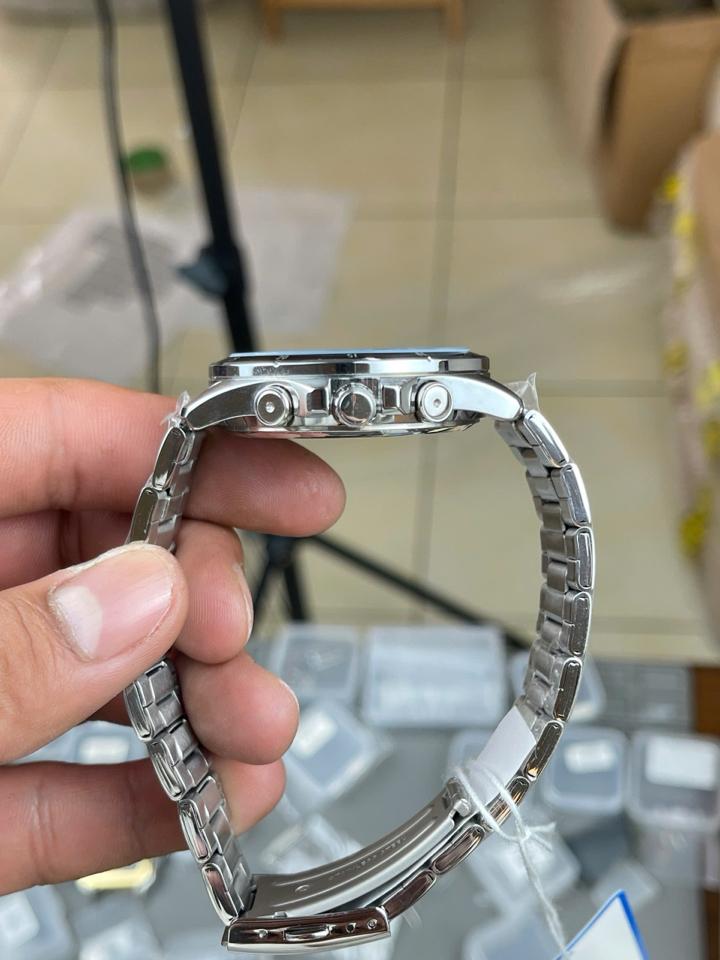 CASIO MTP-1374D-41mm mặt trắng-duoc-ban-tai-NGUYÊN độ đồng hồ (seikomod)