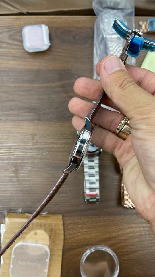 Seikomod Presage 40mm demi vàng hồng lộ tim-duoc-ban-tai-NGUYÊN độ đồng hồ (seikomod)