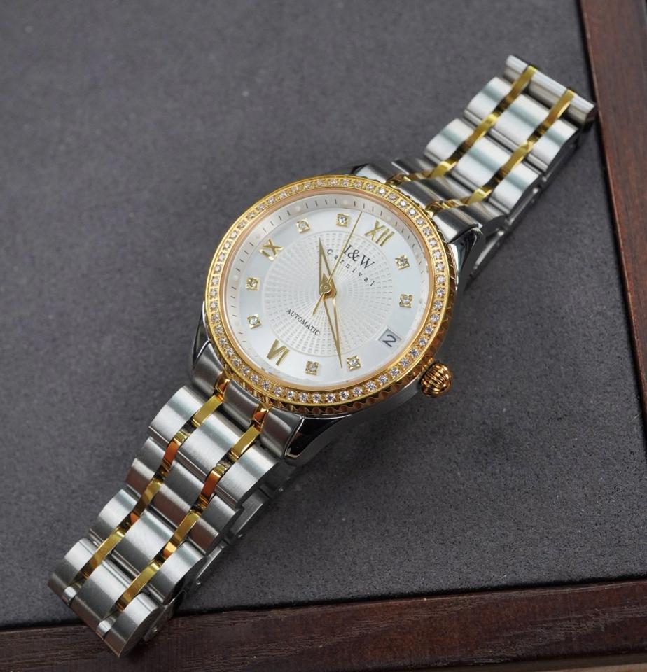 I&W Carnival 615L 32mm nữ-duoc-ban-tai-NGUYÊN độ đồng hồ (seikomod)