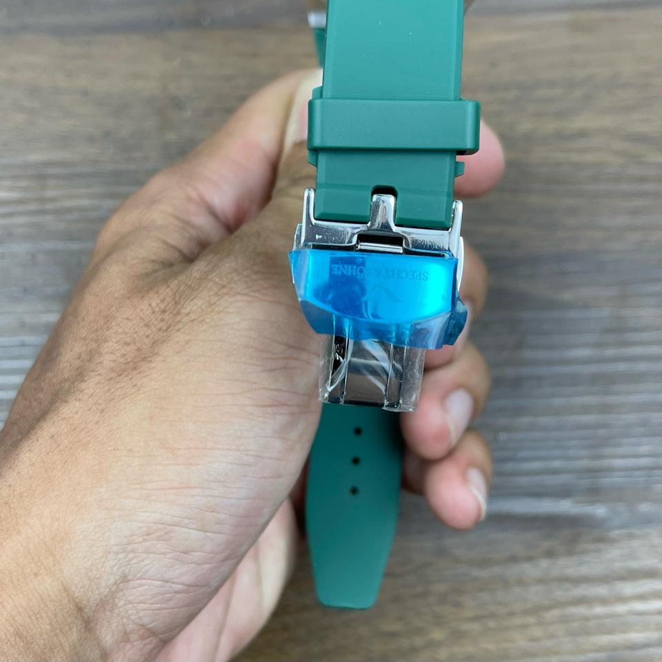 S&S homage Hublot 40mm xanh lá-duoc-ban-tai-NGUYÊN độ đồng hồ (seikomod)
