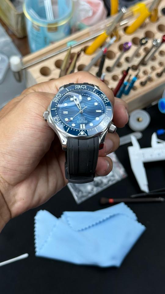 Seikomod OMG 42mm xanh dương-duoc-ban-tai-NGUYÊN độ đồng hồ (seikomod)