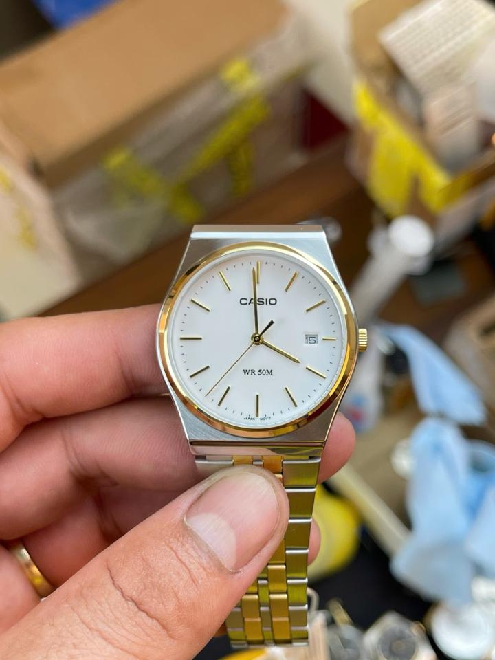 CASIO MTP-B145SG-7AV 40x35mm-duoc-ban-tai-NGUYÊN độ đồng hồ (seikomod)