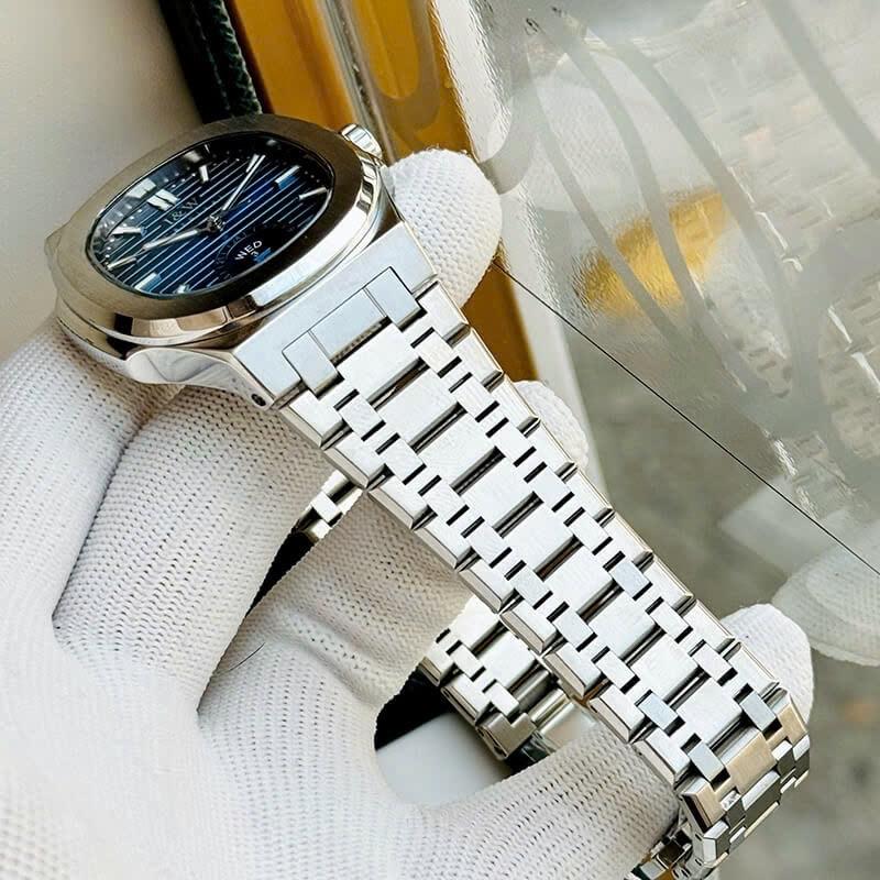 I&W Carnival IW735G xanh navy viền trơn-duoc-ban-tai-NGUYÊN độ đồng hồ (seikomod)