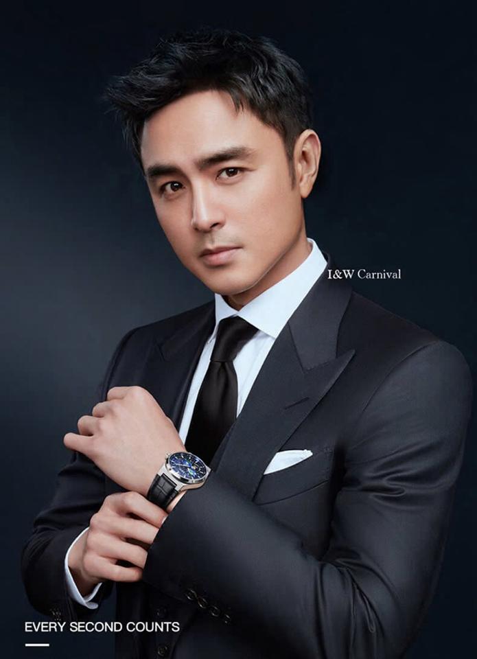 I&W Carnival Earth Blue Dial IW708G 41mm dây da-duoc-ban-tai-NGUYÊN độ đồng hồ (seikomod)