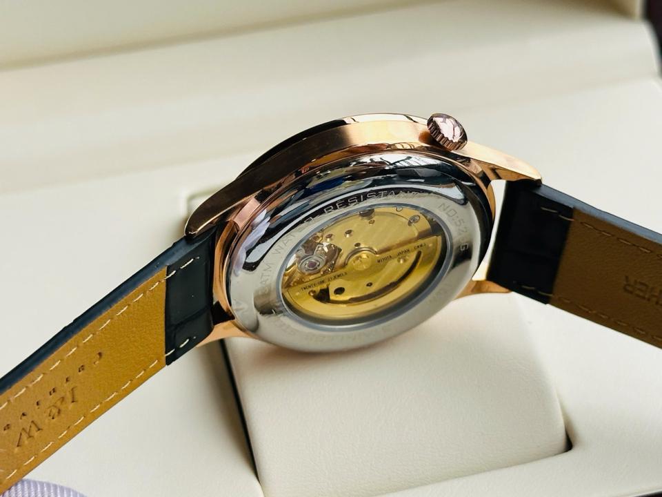 IW CANIVAL - IW525G 41mm mặt xám vàng hồng-duoc-ban-tai-NGUYÊN độ đồng hồ (seikomod)