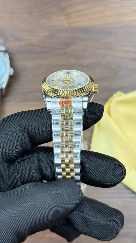 Seikomod DateJust nữ 31mm demi gold-duoc-ban-tai-NGUYÊN độ đồng hồ (seikomod)