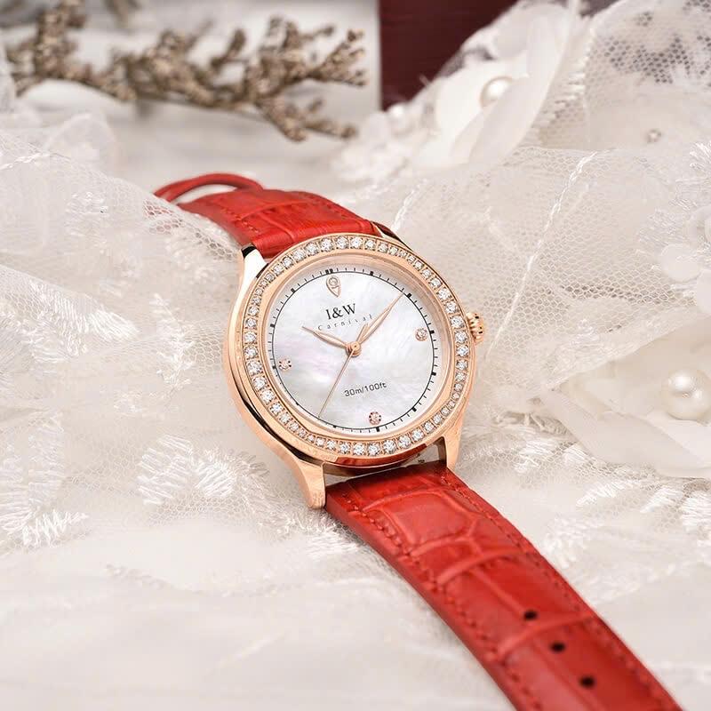 IW CANIVAL - IW593L nữ 35mm-duoc-ban-tai-NGUYÊN độ đồng hồ (seikomod)