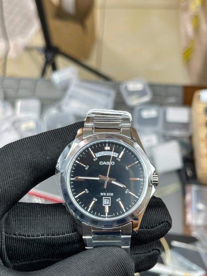 CASIO MTP-1370D-1A1VDF 38x45mm-duoc-ban-tai-NGUYÊN độ đồng hồ (seikomod)