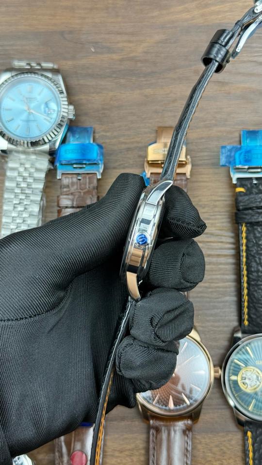 Seikomod Presage 40mm xanh dương open heart-duoc-ban-tai-NGUYÊN độ đồng hồ (seikomod)